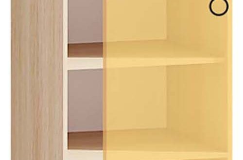 Шкаф П60.214.2Д В.5 для посуды с полками Софт