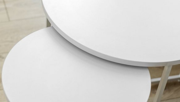 Столик Модерн S белый 3