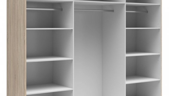 Шкаф-купе с зеркалом SZF/220/M Tetrix 0