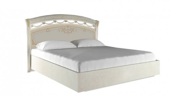 Ліжко 160 тверда спинка Роселла