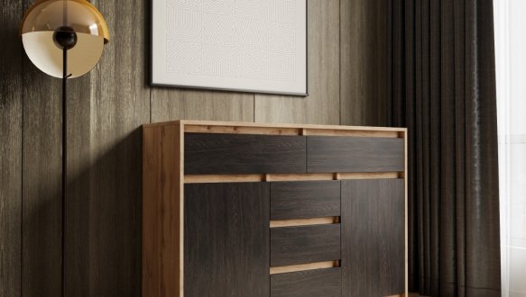 Комод Т227 Дуб аппалачи Морели 3