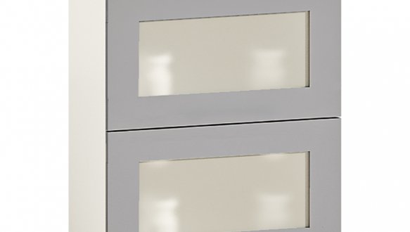 Тумба верхняя В60.72.2СК. Бар Gola ручка Окрашенный Высокий Глянец