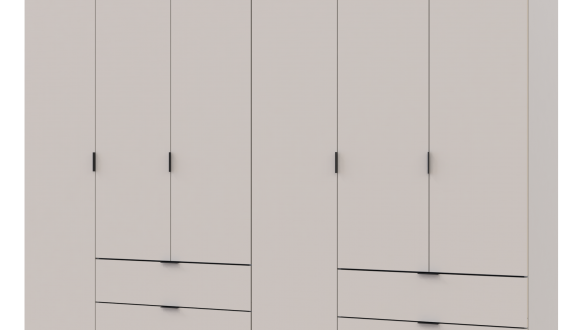 Шкаф Дорос Геллар кашемир 6 дверной 232,5 см