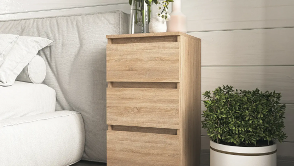 Тумба приліжкова Moreli T216 Дуб Сонома