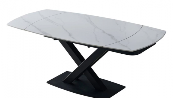 Стол Oswald (120-180 см) White (+grey) Matt