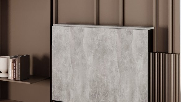 Стол-трансформер Sly Ателье светлый/Чёрные ноги 0