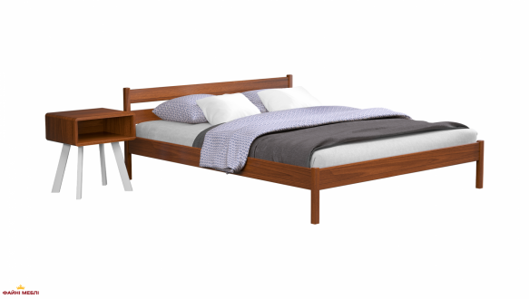 Ліжко двоспальне дерев'яне Естелла Нота Бене 160 см Масив бука 3