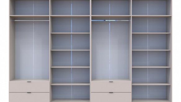 Шафа для одягу Дорос Лукас кашемір 8 дверна 360 см 2