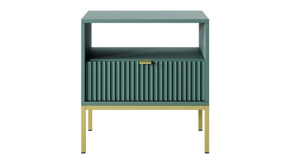 Тумба прикроватная Лабрадор/Золотые ножки S54 Nova 0