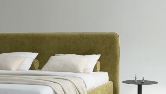 Ліжко м'яке Woodsoft Torino / Торіно з підйомним механізмом та нішею для білизни 6