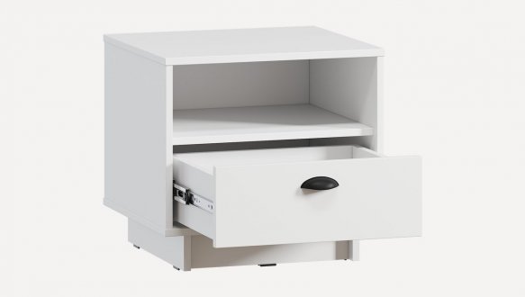 Тумба приліжкова Moreli Kuba/Куба Білий 0