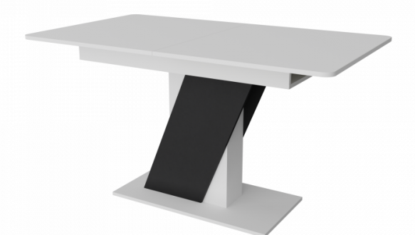 Стол-трансформер Lendi Белый бриллиант/Графит серый 3