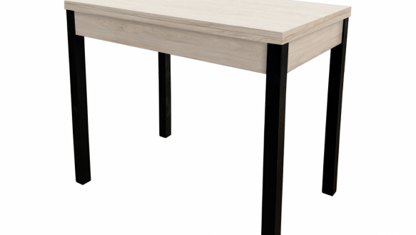 Стол-трансформер Lunch Гикори рокфорд светлый/Чёрный 2