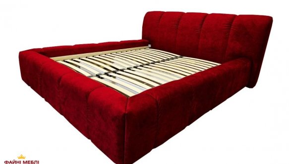 Ліжко м'яке двоспальне Городок меблі Титан без підйомного механізму 3