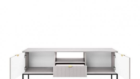 Тумба под ТВ Nova/Нова RTV154 Серый Perfect Home Ширина 154 см 3