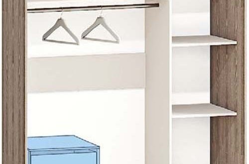 Шафа-купе Комфорт меблі Валенсія фарбований високий глянець 2 дверна 180 см 3