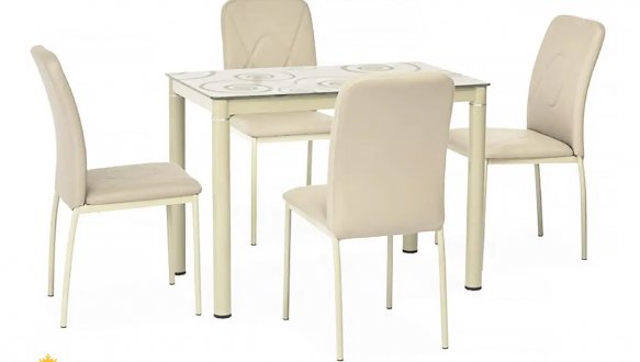 Стол Damar 80х60 Беж 0