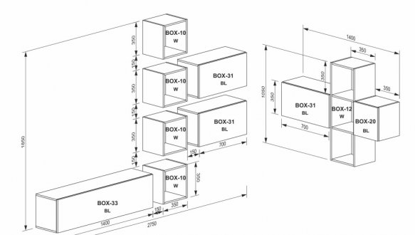 Вітальня Бокс V-2 0