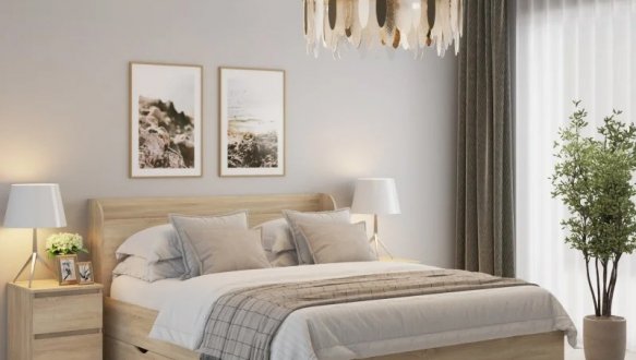 Ліжко двоспальне ДСП Mebel Star Adel /Адель 2