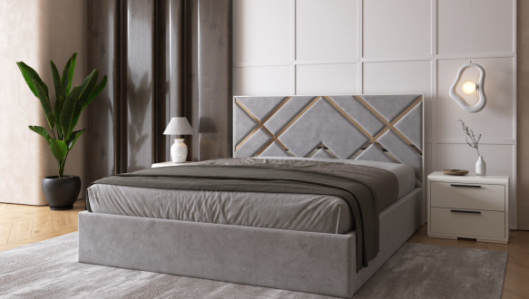 Спальня Nordon/Нордон DrevKO с комодом 4S и тумбами 4