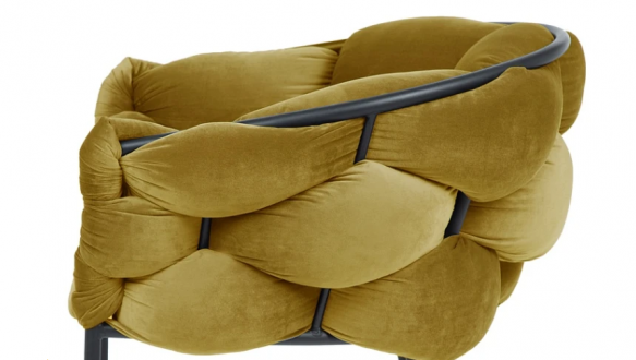 Стілець Norte Velvet каррі 3