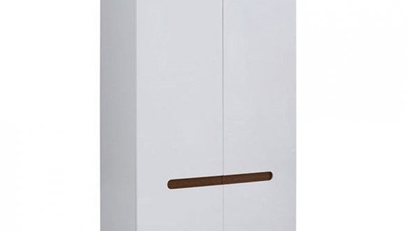 Шафа SZF2D/21/11 ВМК Украіна Амелія 2 дверна білий 105 см