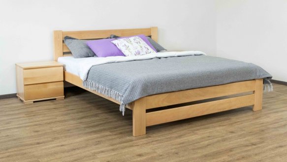 Ліжко двоспальне дерев'яне Дрімка Марсель Бук 4