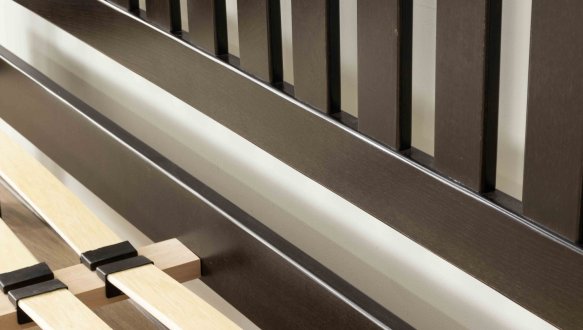 Кровать деревянная низкое изножье Дримка Жасмин Бук 10