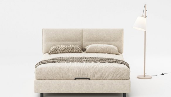 Кровать двуспальная мягкая Woodsoft Salerno / Салерно 5