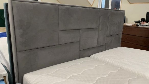 Ліжко м'яке Городок меблі Твіст з підйомним механізмом та нішею для білизни 6