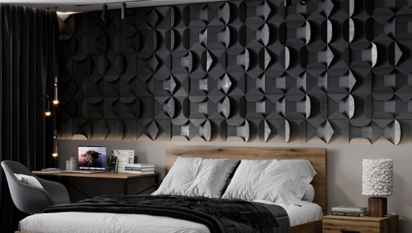 Ліжко двоспальне Art in Head Ascet / Аскет 140 см 2