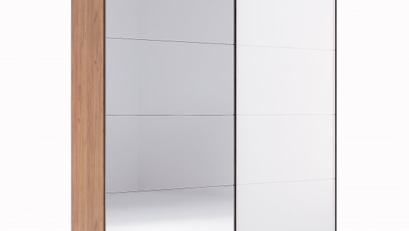 Шкаф-купе с зеркалом 1.5 Ники