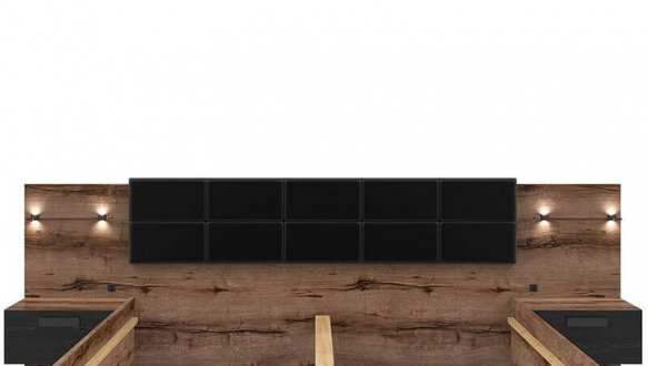 Кровать с тумбами LOZ/180/A Kassel 2