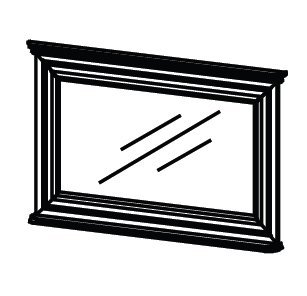 Зеркало V-L1 VERONA 0