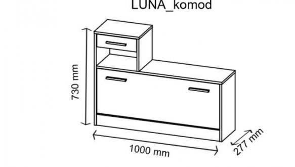 Модульний передпокій VMV holding Луна 2