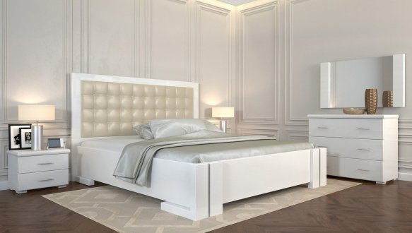 Кровать деревянная ArborDrev Амбер Сосна / Бук 0