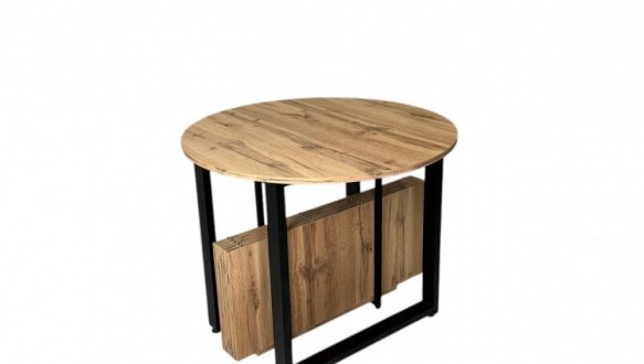 Стіл розкладний трансформер MebliRoMax Long Round / Лонг Раунд 90-290 см 17