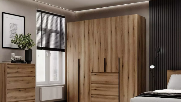 Шкаф распашной комбинированный 5-дверный Art In Head №4 Light 200 см 1