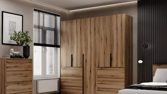 Шкаф распашной комбинированный 5-дверный Art In Head №3 Light 200 см 1