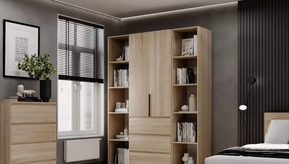 Шкаф распашной комбинированный двухдверный Art In Head №9 Light, ширина 160 см 2