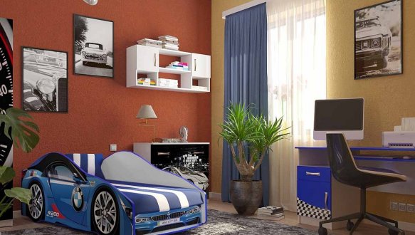 Дитяче ліжко ЕЛІТ BMW 0