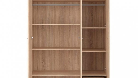 Шафа SZF3D2S BRW Poland Nepo Plus 3 дверна дуб сонома 119 см 0