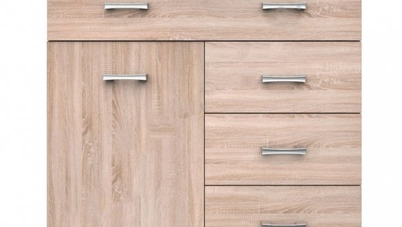 Комод KOM 1D4S Топ Микс 0