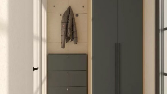 Тумба для взуття №3 Matroluxe на 3 шухляди 8