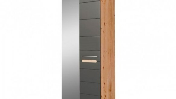 Шкаф 2Д3 Бьянко Графит