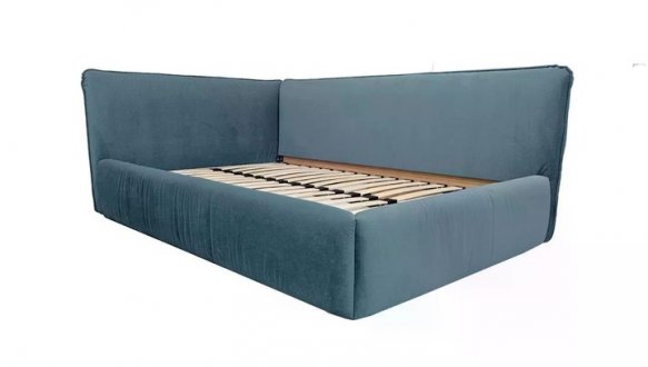 Кровать детская мягкая Городок Асти с подъемным механизмом 2