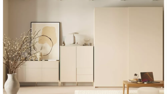 Шкаф распашный Матролюкс Доминика 2 дверный сатин 103 см 0