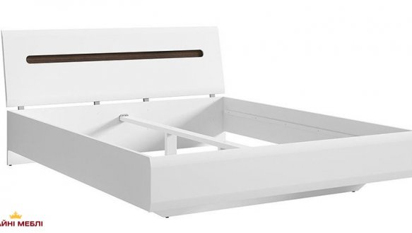 Ліжко двоспальне LOZ 160 BRW Poland Azteca trio / Ацтека тріо МДФ 8