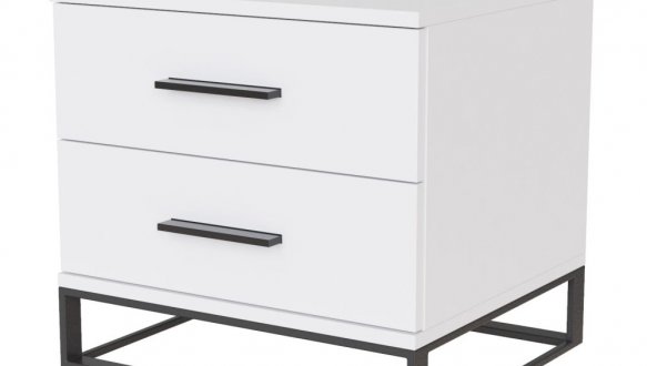 Тумба прикроватная с двумя ящиками Art in Head Ascet / Аскет 17