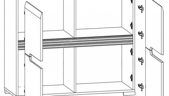 Тумба REG4D/8/11 Амелія 3